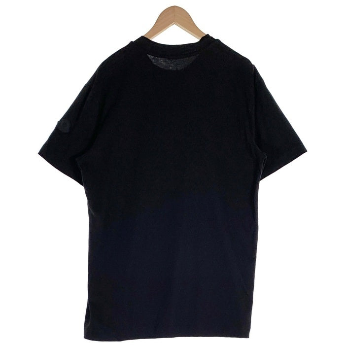 MONCLER モンクレール SS T-SHIRT ロゴ同色プリント Tシャツ ブラック 21年 Size M 福生店