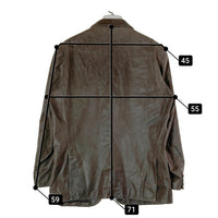 Paul Smith ポールスミス 2275LJ 3B レザー テーラードジャケット ブラウン sizeL 瑞穂店