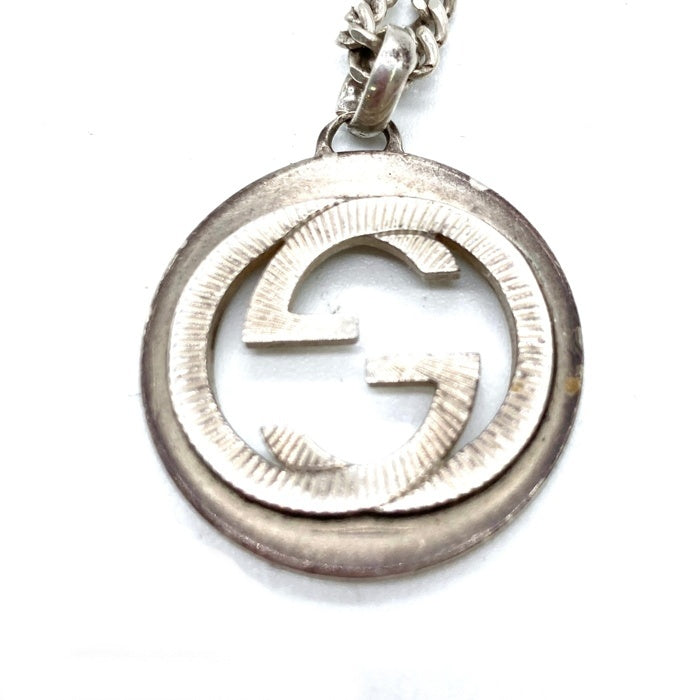 GUCCI グッチ インターロッキングG 925 シルバー ネックレス 瑞穂店