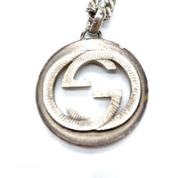 GUCCI グッチ インターロッキングG 925 シルバー ネックレス 瑞穂店