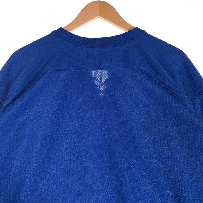 Starter スターター Newyork Rangers ニューヨーク レンジャース NHL 七分丈 ラグランスリーブ ホッケーシャツ ブルー レッド ホワイト Size L 福生店