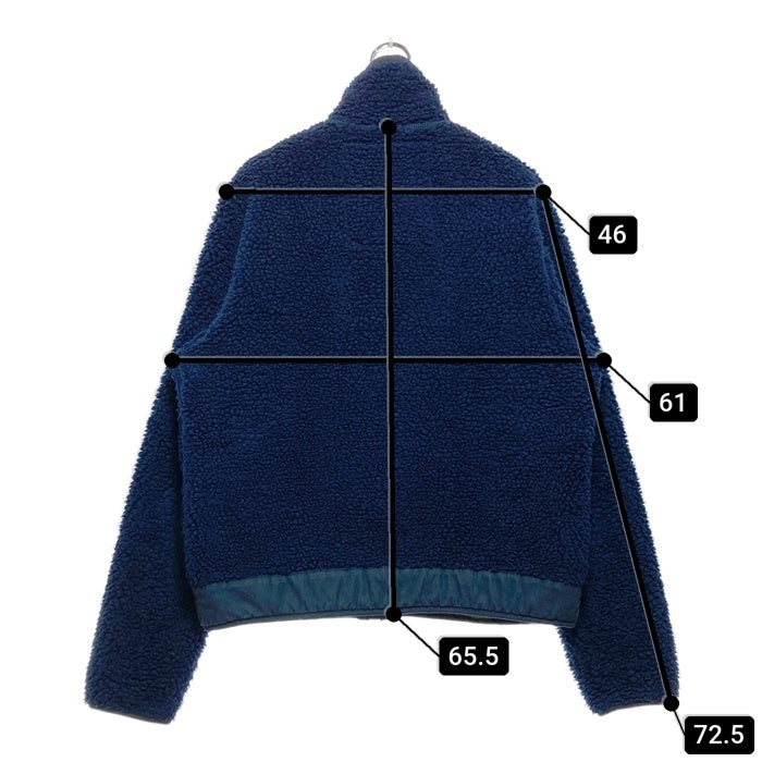 Abercrombie&Fitch アバクロンビー&フィッチ ボアフリースジャケット ネイビー Size L 瑞穂店