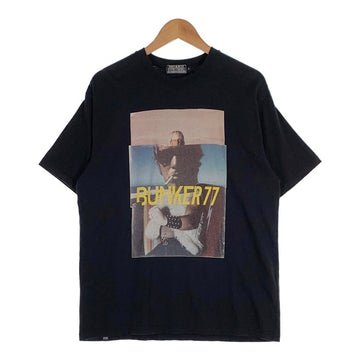 HYSTERIC GLAMOUR ヒステリックグラマー BUNKER77 フォトプリントTシャツ ブラック 02241CT53 Size L 福生店