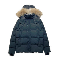 CANADA GOOSE カナダグース WYNDHAM PARKA ウィンダムパーカ ファー ダウンジャケット ブラック 3808MA サザビーリーグ Size FUSION L 瑞穂店