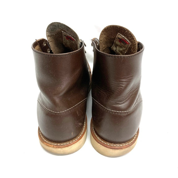 RED WING レッドウィング 8132 ROUND TOE ラウンドトゥ アイリッシュセッター ワークブーツ ブラウン size28cm 瑞穂店