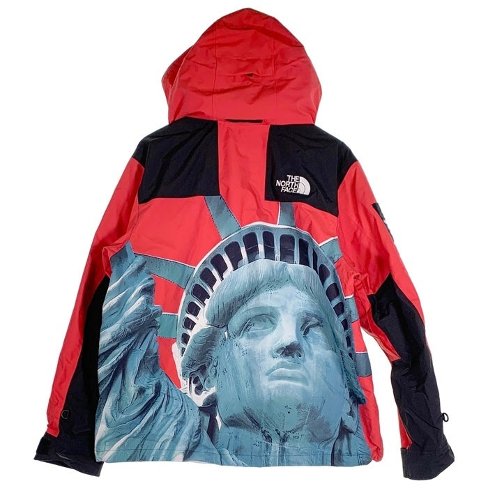 SUPREME シュプリーム 19AW THE NORTH FACE ノースフェイス Statue Of Liberty Mountain Jacket 自由の女神 マウンテンジャケット パーカー レッド NP61902I Size L 福生店