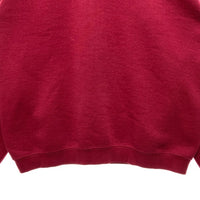 Lee リー USA製 ブランク モックネック スウェットトレーナー ボルドー sizeL 瑞穂店
