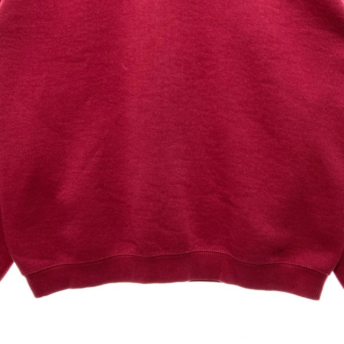 Lee リー USA製 ブランク モックネック スウェットトレーナー ボルドー sizeL 瑞穂店