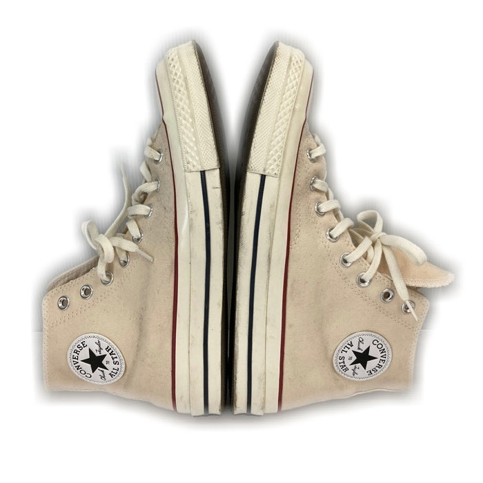 CONVERSE コンバース 162053C CT70 Chuck Taylor ハイカットスニーカー オフホワイト size8 1/2※パッチ付け替え 瑞穂店