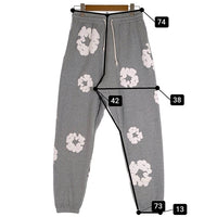 DENIM TEARS デニムティアーズ The Cotton Wreath Sweat Pants コットン リース スウェットパンツ グレー Size S 福生店