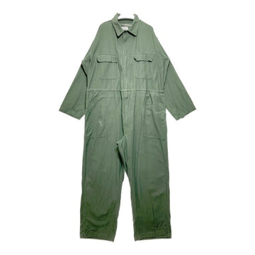 US ARMY アメリカ軍 01年会計 COVERALLS UTILITY ユーティリティ カバーオール オールインワン ツナギ オリーブ sizeXL 瑞穂店