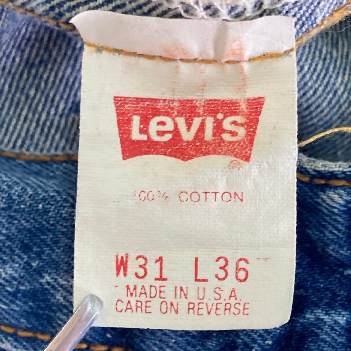 Levi's リーバイス 501 BIGE 555 バレンシア工場 90s インディゴ 