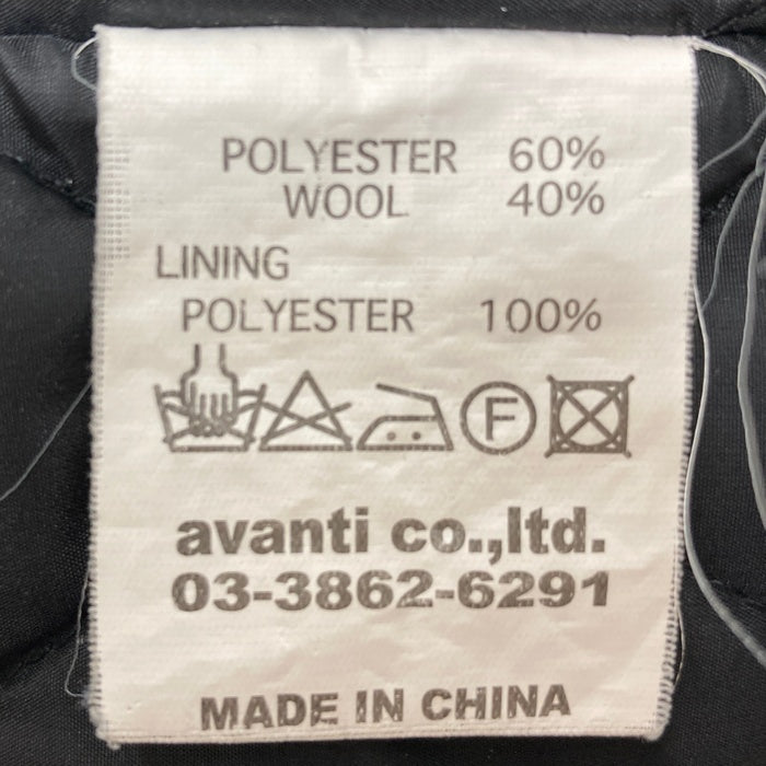 DOUBLE STEAL ダブルスティール 中綿ジャケット ピンストライプ グレー sizeXL 瑞穂店