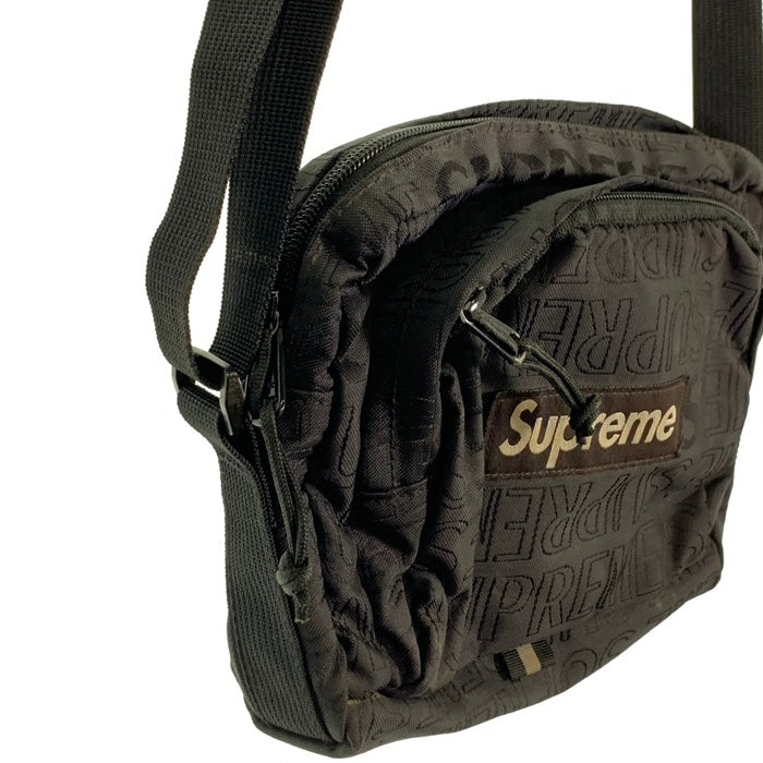 SUPREME シュプリーム 19SS Shoulder Bag ショルダーバッグ ブラック