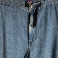 THE NORTH FACE PURPLE LABEL ノースフェイス パープル レーベル Denim Wide Tapered Field Pants デニムワイドテーパードフィールドパンツ ライトブルー NT5418N Size 36 福生店