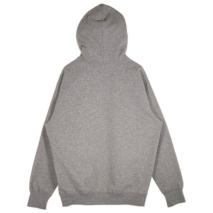 THE NORTH FACE ノースフェイス Small Logo Heather Sweat Hoodie 刺繍 スモールロゴ ヘザー スウェット プルオーバー フーディー パーカー グレー NT62342 Size XL 福生店