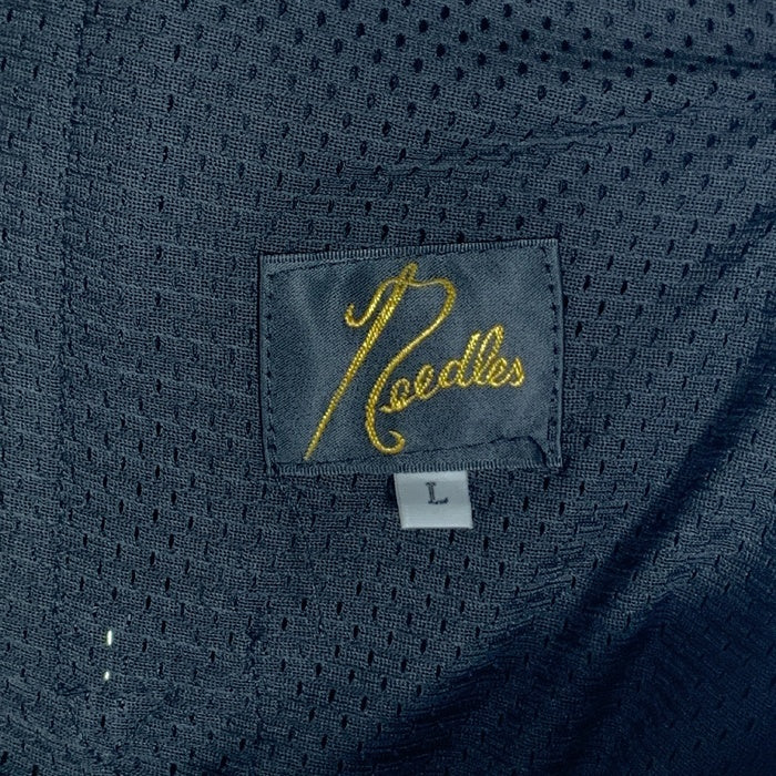 Needles ニードルズ Track Pant Poly-Smooth トラックパンツ ブラック ホワイト FK192 Size L 福生店