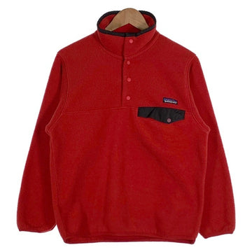 patagonia パタゴニア SYNCHILLA Snap-T フリースプルオーバー レッド 25450 SP00 Size XS 福生店