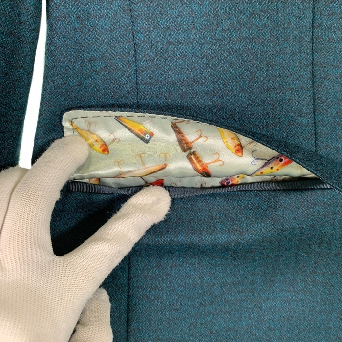 TED BAKER テッドベイカー ウール 2B テーラードジャケット ブレザー グリーン Size 40S 福生店