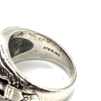 BUZZ RICKSON'S バズリクソンズ U.S.A.A.F RING シルバー ミリタリーリング STERLING BR01563 Size 23号 福生店