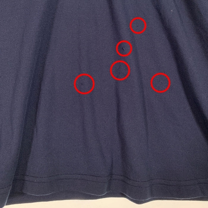 PRADA SPORT プラダスポーツ ハーフジップ プルオーバー ロングスリーブカットソー ネイビー ポリエステル SJJ80 Size M 福生店