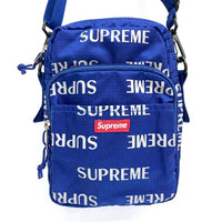 SUPREME シュプリーム 16AW 3M Reflective Repeat Shoulder Bag リフレクター ショルダーバッグ ブルー  瑞穂店