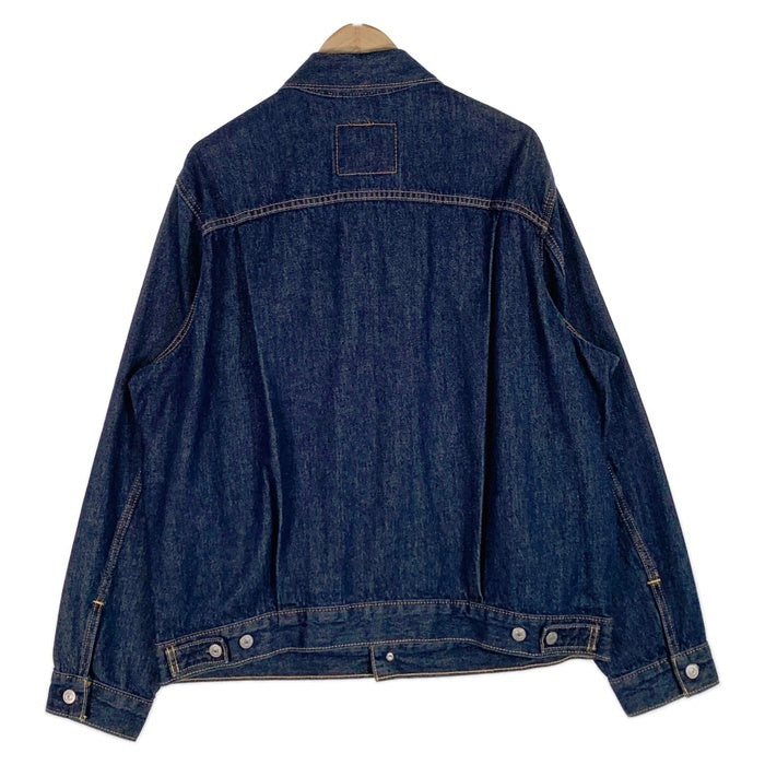 Levi's リーバイス RELAXED デニムトラッカージャケット インディゴ 2nd A7632-0000 Size L 福生店