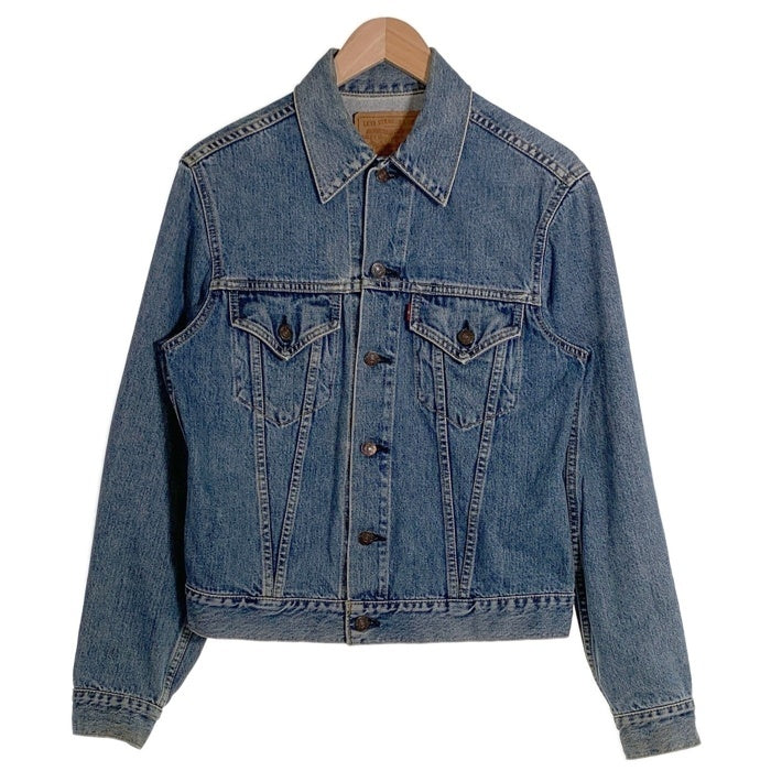 90's Levi's リーバイス 71557 3rd ボタン裏J30 BIG ビッグイー トラッカー デニムジャケット ライトブルー 71557-0208 Size 38 福生店