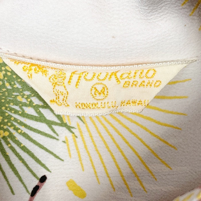 SUN SURF サンサーフ RAYON S/S SPECIAL EDITION HOOKANO NISHIKI KOI 錦鯉 レーヨン アロハシャツ SS34665 ホワイト sizeM 瑞穂店