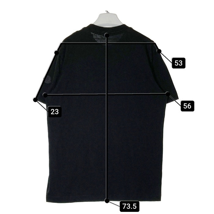 MONCLER モンクレール C-SCOM-21-36834 同色プリント Tシャツ ブラック sizeM 瑞穂店