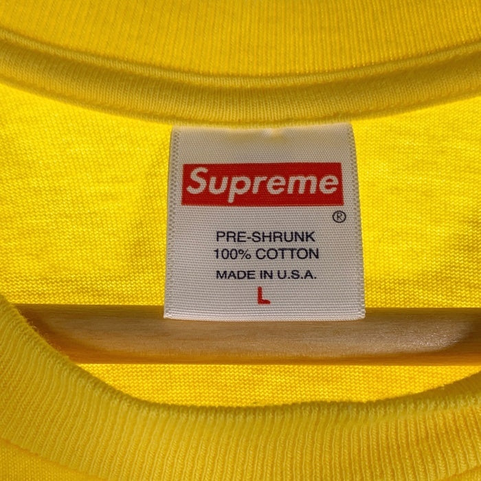 SUPREME シュプリーム 23AW NYC Tee ニューヨークシティ プリントTシャツ イエロー Size L 福生店