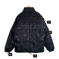 EAZY MISS イージーミス 23AW TWO TONE DOWN JACKET ツートーン ダウンジャケット ブラック Size XL 福生店