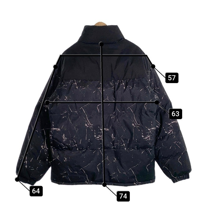 EAZY MISS イージーミス 23AW TWO TONE DOWN JACKET ツートーン ダウンジャケット ブラック Size XL 福生店