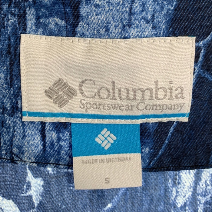 Columbia コロンビア リアルツリー ナイロンジャケット ブルー PM3728 薄手 Size S 福生店