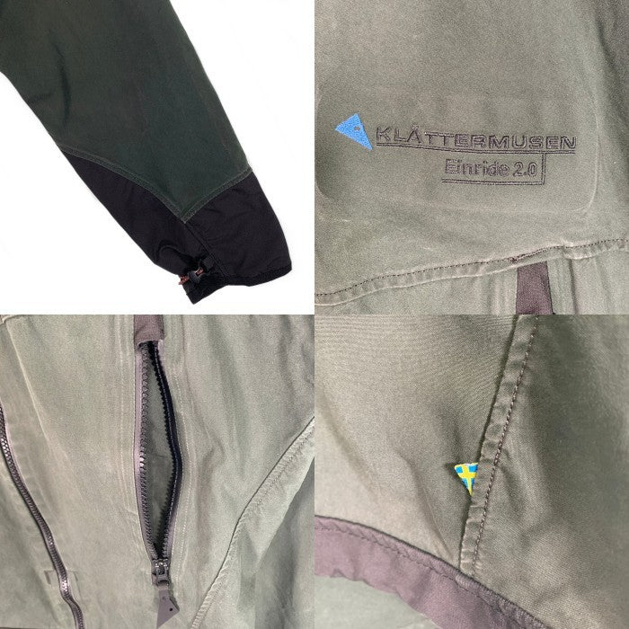 KLATTERMUSEN クレッタルムーセン コットン マウンテンパーカー グリーン KM103bj-12a Size M 福生店