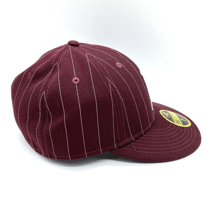 NEW ERA ニューエラ 59 FIFTY Oakland Athletics ベースボールキャップ バーガンディ size7 3/8(58.7cm)※内側汚れあり 瑞穂店