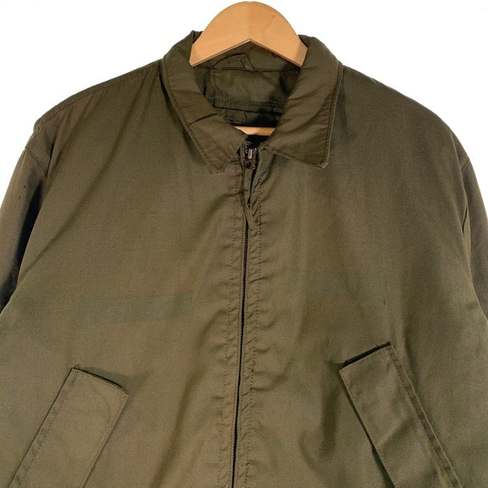80`s U.S.ARMY 米軍 CVC ノーメックス コールドウェザー タンカースジャケット オリーブ 8415-01-074-9423 Size L-L 福生店