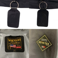 SUPREME シュプリーム Vanson Leathers バンソン レザーズ 25AW GORE-TEX Shell Jacket ゴアテックス シェル ジャケット ブラック Size S 福生店