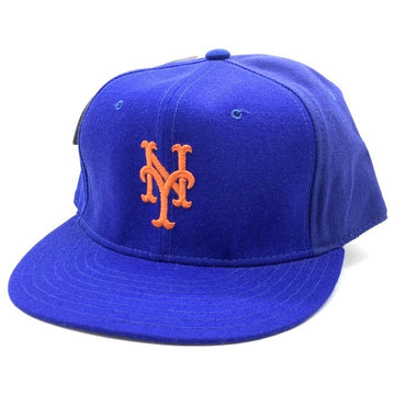 90's New Era ニューエラ MLB ニューヨーク・メッツ 59FIFTY ベースボールキャップ ロイヤルブルー ウール USA製 Size 7 3/8 (58.7cm) 福生店