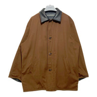 Salvatore Ferragamo サルヴァトーレフェラガモ ナッパレザー×カシミア リバーシブルコート ブラック×キャメル size54 瑞穂店