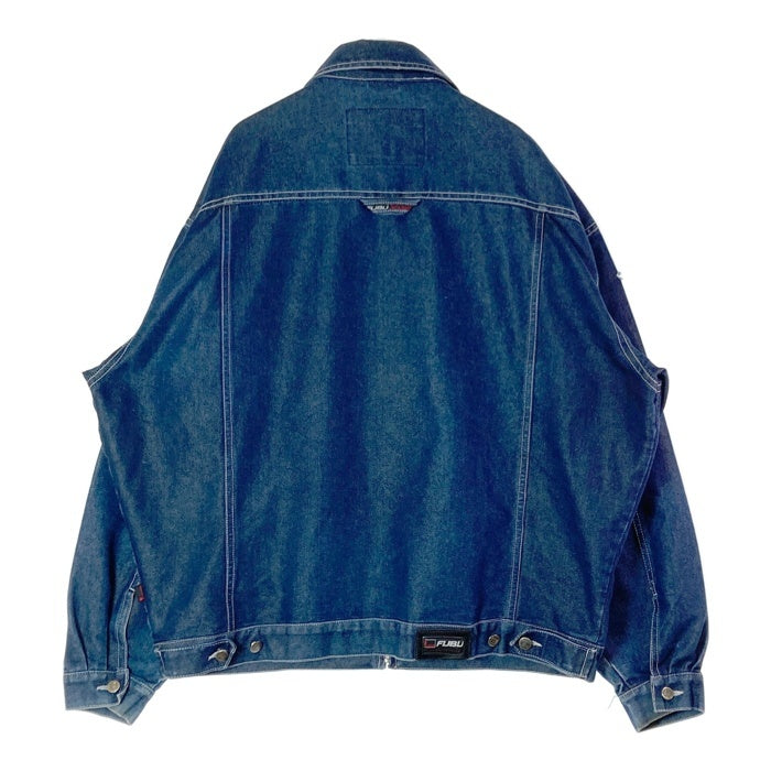 FUBU フブ ジップアップデニムジャケット ブルー sizeXXXL 瑞穂店
