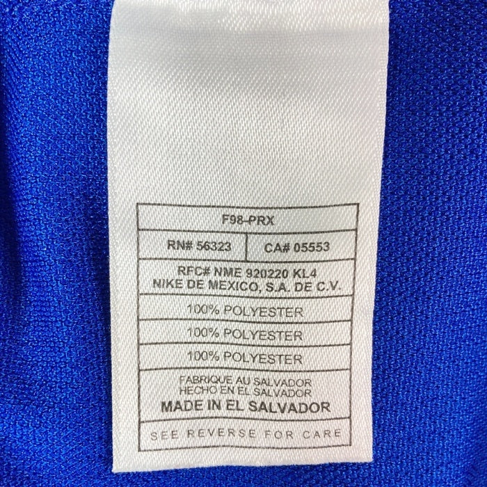 NIKE ナイキ イタリア代表 1998 ワールドカップ ユニフォーム アレッサンドロ・デル・ピエロ ブルー sizeM 瑞穂店
