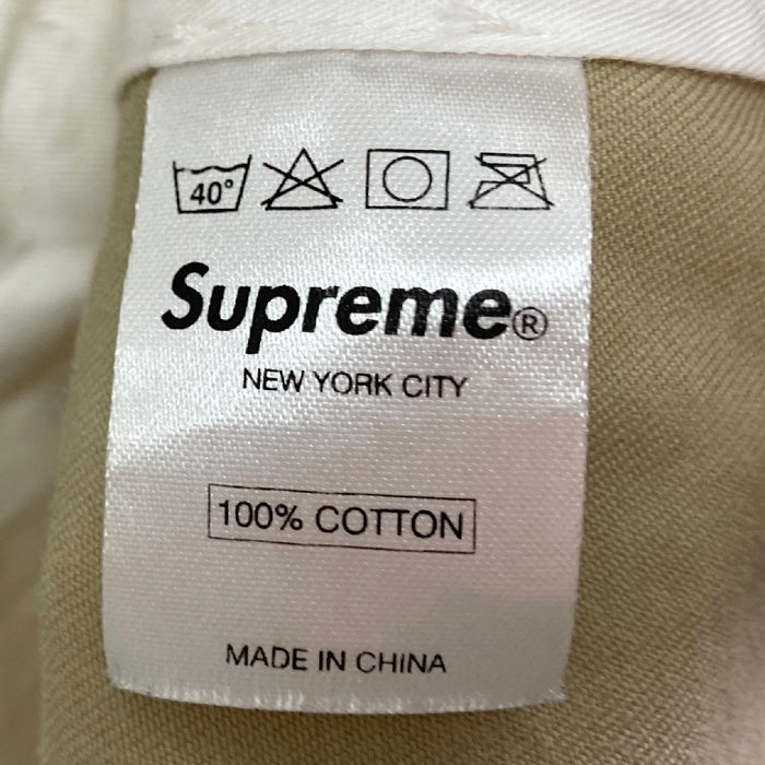 Supreme シュプリーム ボタンフライ チノパン ベージュ size34 瑞穂店