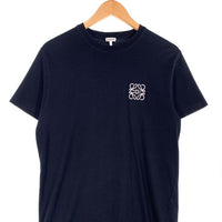 LOEWE ロエベ アナグラム刺繡 レギュラーフィット Tシャツ ブラック H526Y22X75 Size XS 福生店