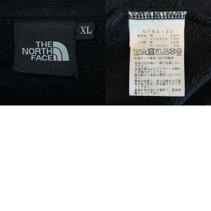 THE NORTH FACE ノースフェイス Rearview FullZip Hoodie リアビューフルジップフーディ スウェットパーカー ブラック NT62130 Size XL 福生店