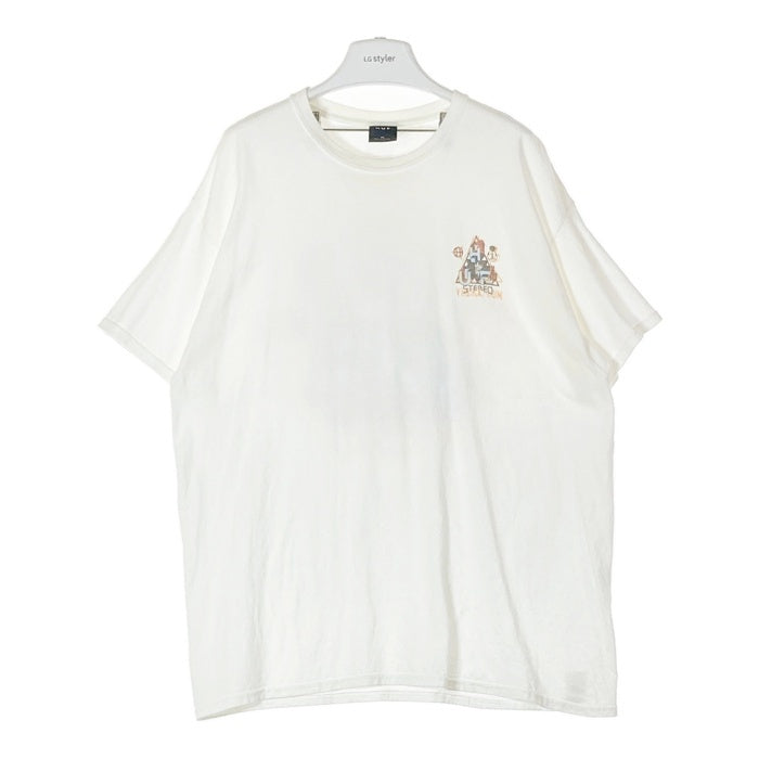 HUF ハフ バックプリントＴシャツ ホワイト sizeXL 瑞穂店