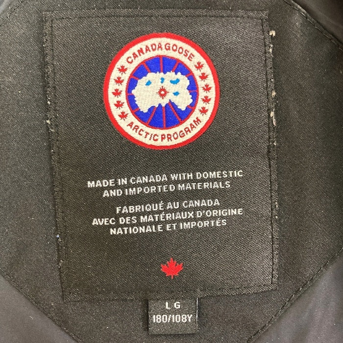 CANADA GOOSE カナダグース 2080MB MacMillan Parka Black Label マクミランパーカ ダウンジャケット ブラック sizeL 瑞穂店