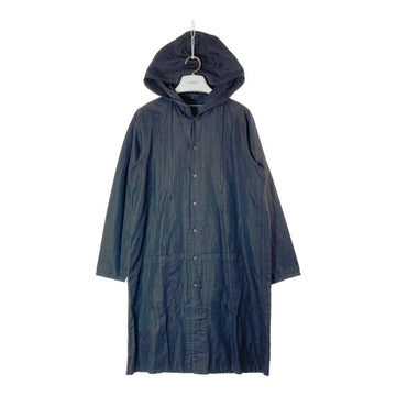 OURET オーレット フード付き コットンリネン シャツコート ブラック size1 瑞穂店