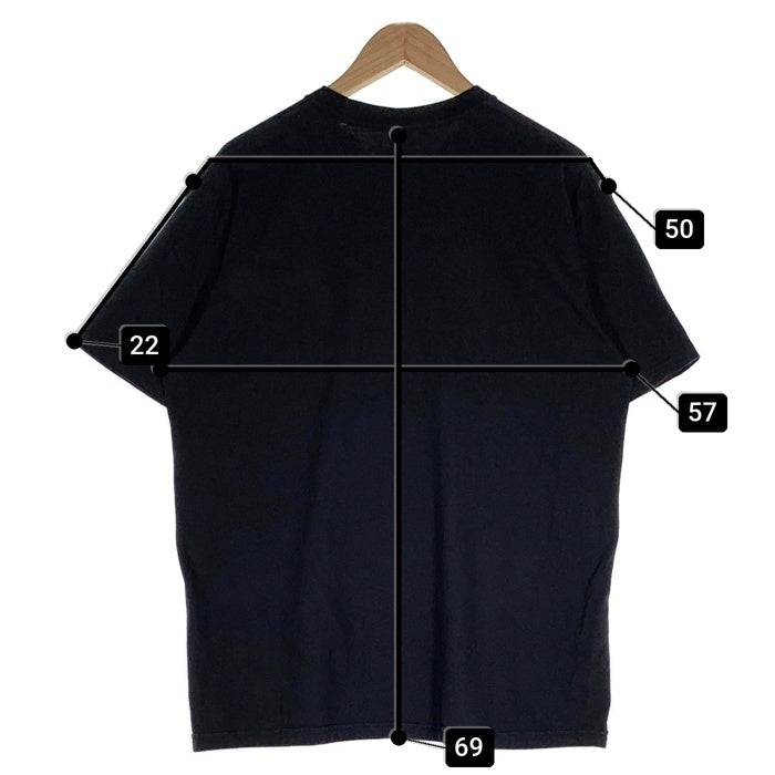 SUPREME シュプリーム 21SS KAWS Chalk Logo Tee カウズ チョークロゴ プリントTシャツ ブラック Size L 福生店