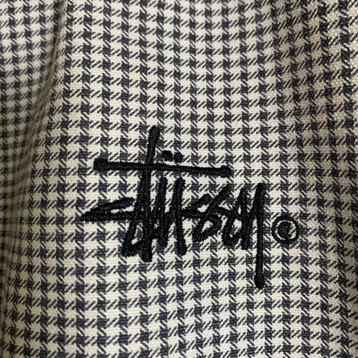 STUSSY ステューシー Drizzler Plaid Bomber Jacket ドリズラー プレイド ボンバージャケット チェック 中綿 グレー 215146 Size S 福生店